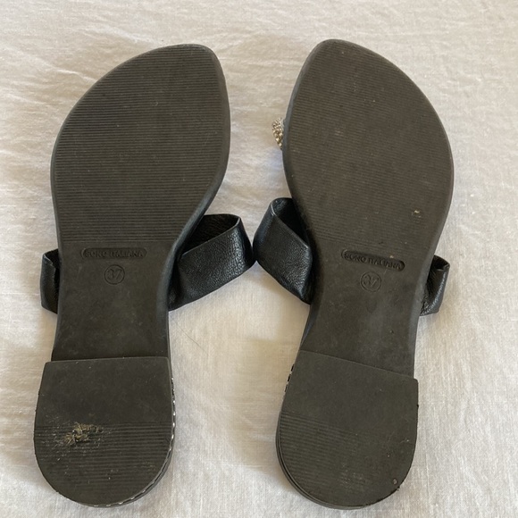 Black leather Bravo by Browns sandals size 37 - Picture 8 of 8